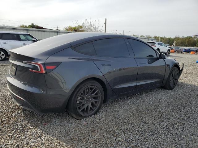 5YJ3E1EA4SF969522 - 2025 TESLA MODEL 3 GRAY photo 3