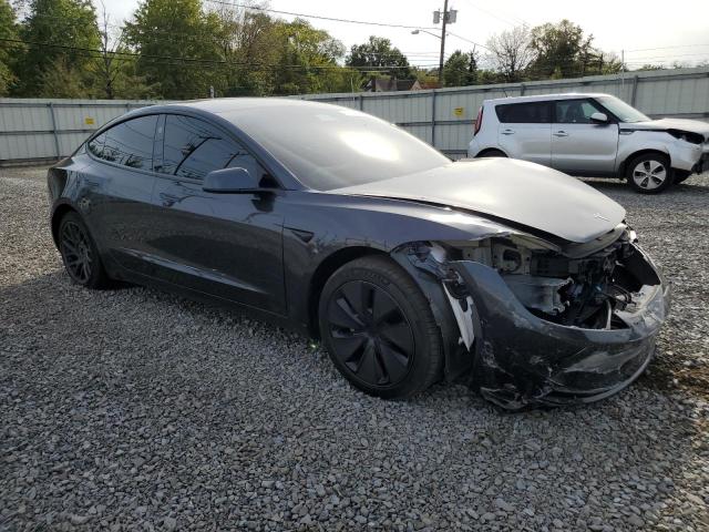 5YJ3E1EA4SF969522 - 2025 TESLA MODEL 3 GRAY photo 4