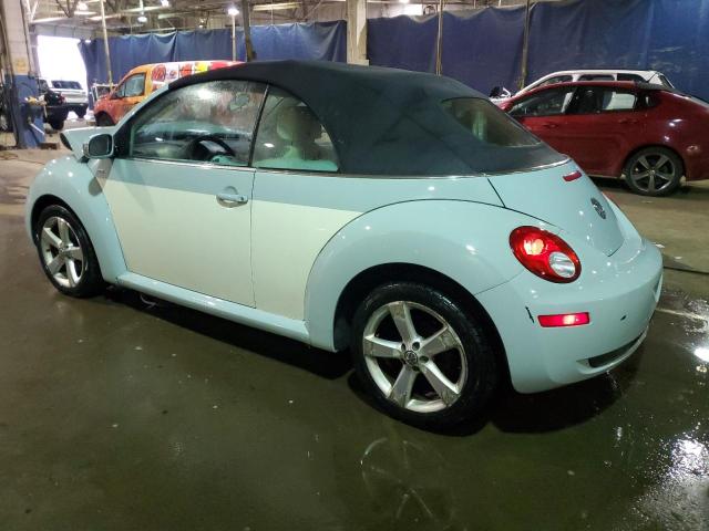 3VWRG3AL0AM004879 - 2010 VOLKSWAGEN NEW BEETLE BLUE photo 2