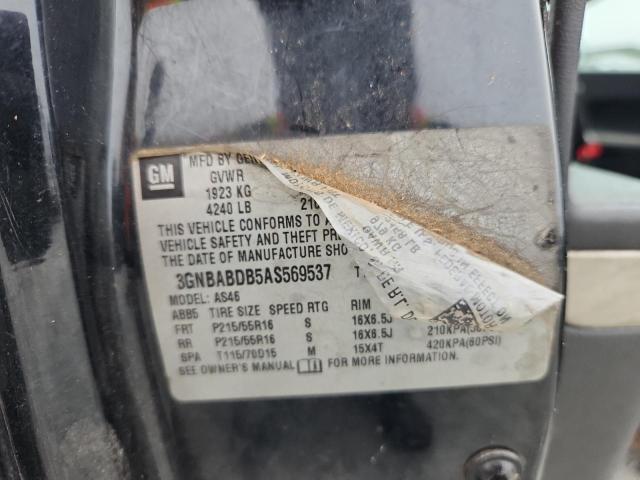 3GNBABDB5AS569537 - 2010 CHEVROLET HHR LT Qara foto 12