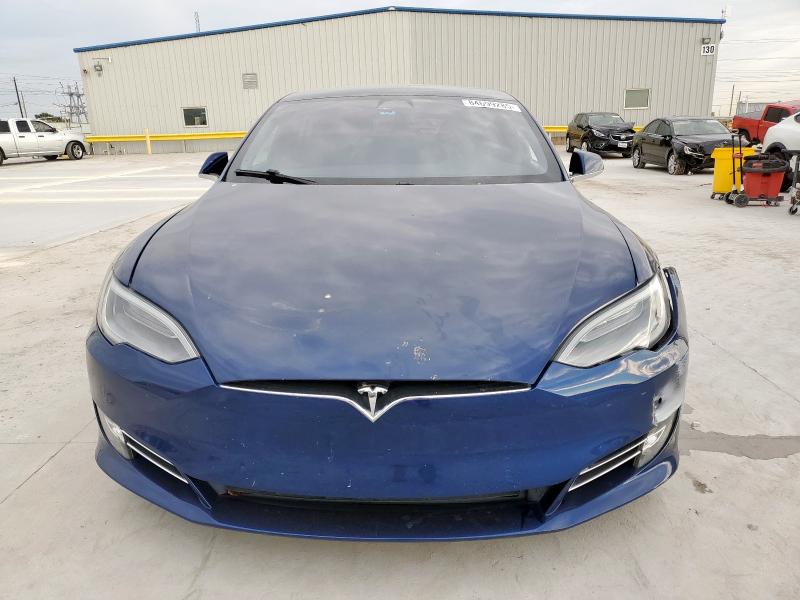 5YJSA1E27HF230279 - 2017 TESLA MODEL S Niebieski zdjęcie 5