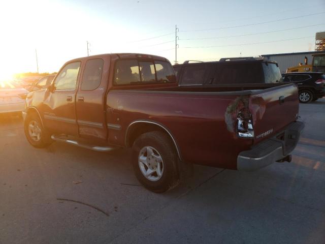 5TBRT34111S214876 - 2001 TOYOTA TUNDRA ACCESS CAB ბურგუნდია ფოტო 2