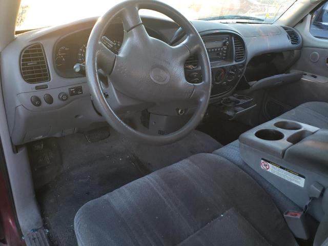 5TBRT34111S214876 - 2001 TOYOTA TUNDRA ACCESS CAB ბურგუნდია ფოტო 8
