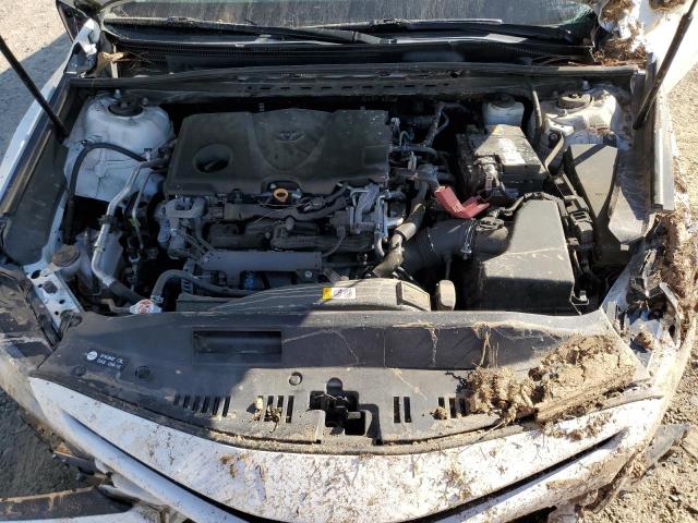 4T1B11HK4KU220413 - 2019 TOYOTA CAMRY L WHITE photo 11