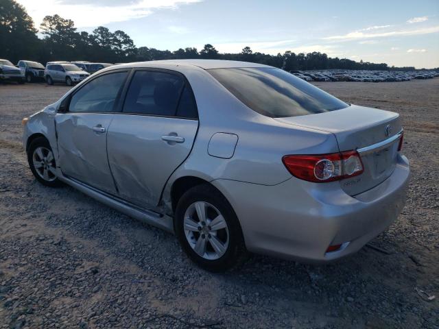 JTDBU4EEXB9152813 - 2011 TOYOTA COROLLA BASE SILVER photo 2