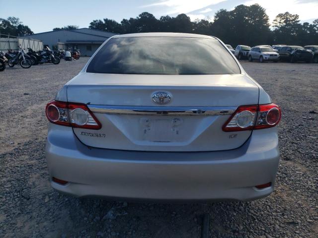 JTDBU4EEXB9152813 - 2011 TOYOTA COROLLA BASE SILVER photo 6