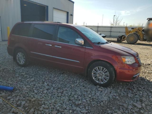 2C4RC1CG6CR163579 - 2012 CHRYSLER TOWN & COU TOURING L RED photo 4