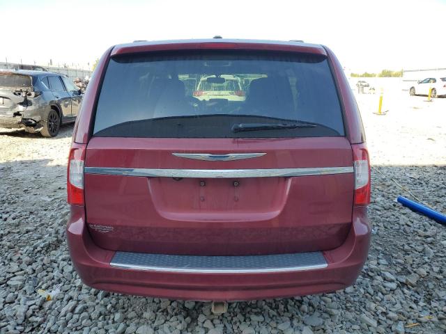2C4RC1CG6CR163579 - 2012 CHRYSLER TOWN & COU TOURING L RED photo 6
