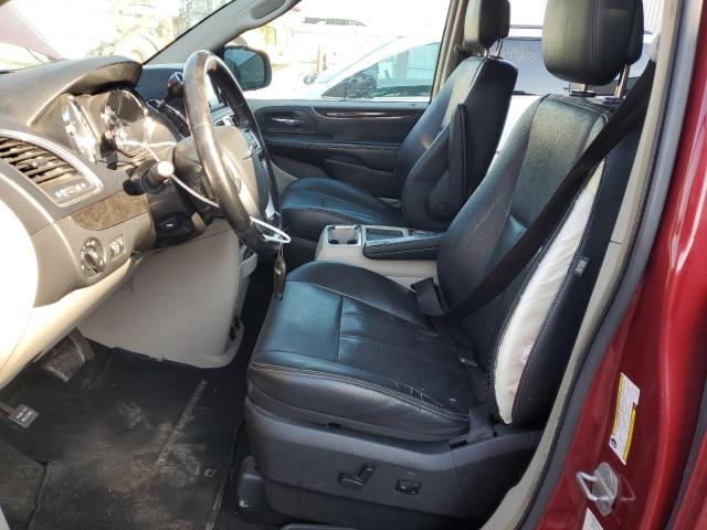 2C4RC1CG6CR163579 - 2012 CHRYSLER TOWN & COU TOURING L RED photo 7