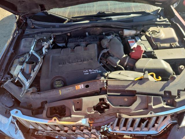 3LNHL2JC4CR826428 - 2012 LINCOLN MKZ RED photo 11