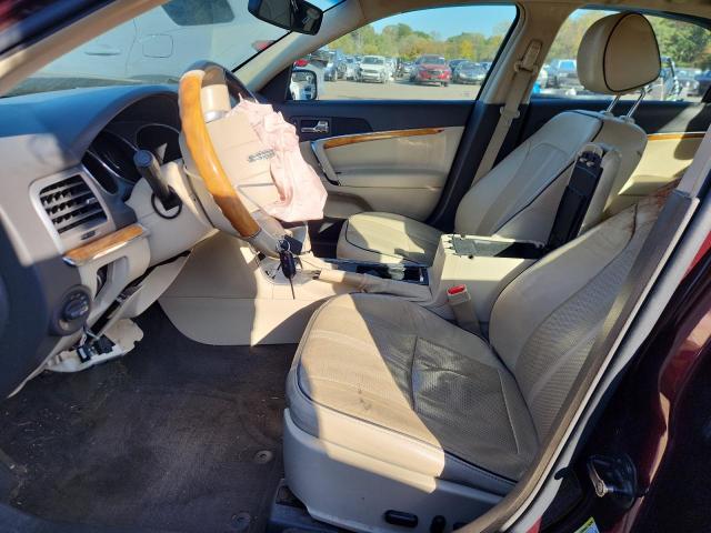 3LNHL2JC4CR826428 - 2012 LINCOLN MKZ RED photo 7