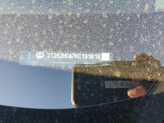 2T2BZMCA7KC191818 - 2019 LEXUS RX 350 BASE SILVER photo 13