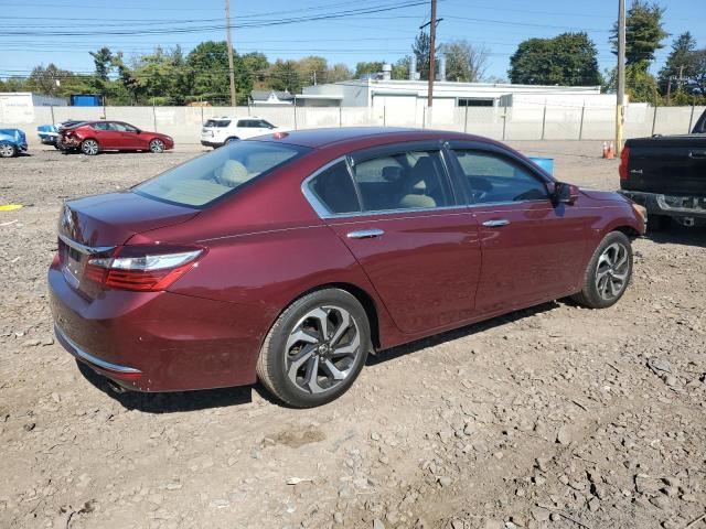 1HGCR2F74HA148307 - 2017 HONDA ACCORD EX BURGUNDY photo 3