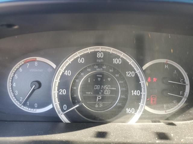 1HGCR2F74HA148307 - 2017 HONDA ACCORD EX BURGUNDY photo 9