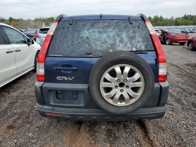 JHLRD78895C027088 - 2005 HONDA CR-V EX BLUE photo 6