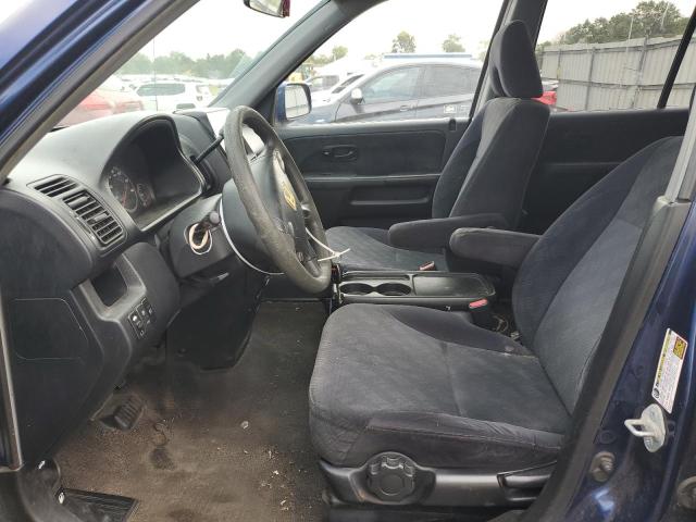 JHLRD78895C027088 - 2005 HONDA CR-V EX BLUE photo 7
