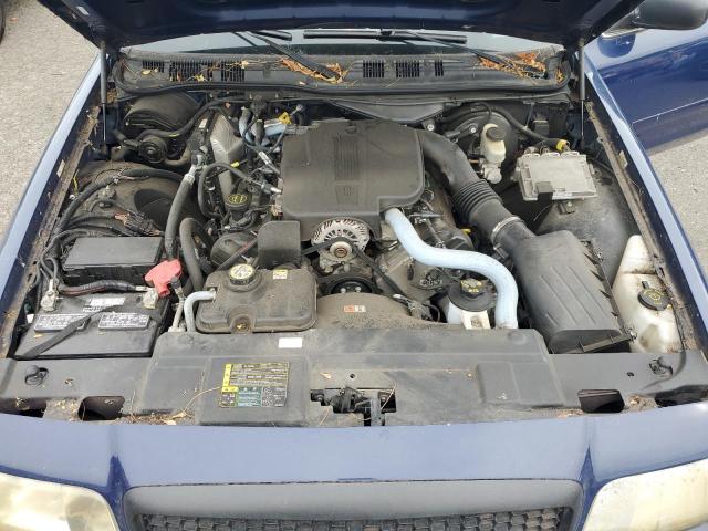 2FAFP71W05X150819 - 2005 FORD CROWN VICT POLICE INTERCEPTOR BLUE photo 11