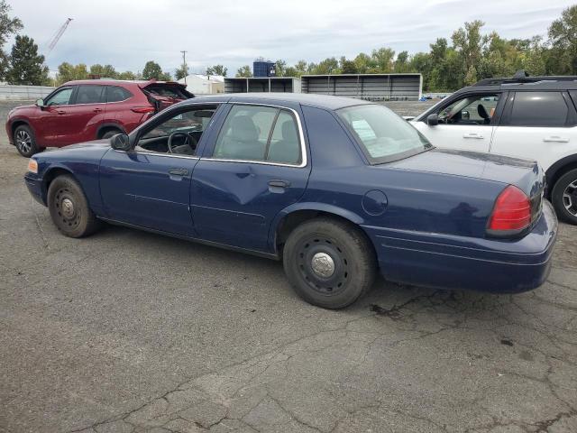 2FAFP71W05X150819 - 2005 FORD CROWN VICT POLICE INTERCEPTOR BLUE photo 2