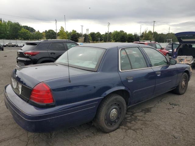 2FAFP71W05X150819 - 2005 FORD CROWN VICT POLICE INTERCEPTOR BLUE photo 3
