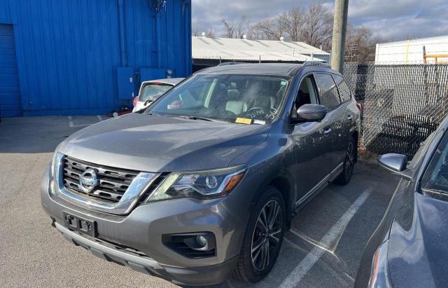 5N1DR2MM2JC610719 - 2018 NISSAN PATHFINDER S GRAY photo 2