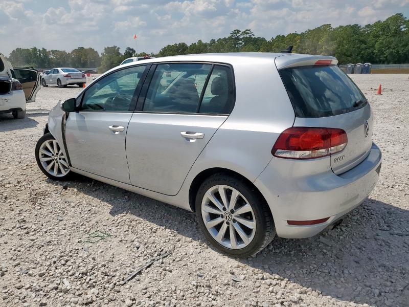WVWNM7AJ5CW124468 - 2012 VOLKSWAGEN GOLF Gümüş foto 2