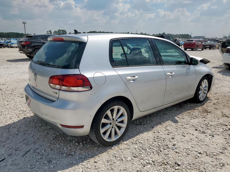 WVWNM7AJ5CW124468 - 2012 VOLKSWAGEN GOLF Gümüş foto 3