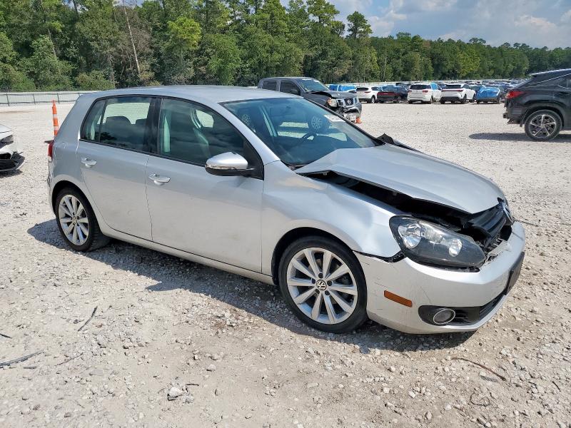 WVWNM7AJ5CW124468 - 2012 VOLKSWAGEN GOLF Gümüş foto 4