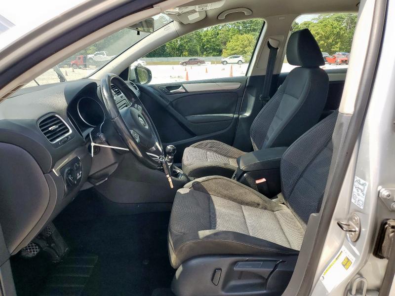 WVWNM7AJ5CW124468 - 2012 VOLKSWAGEN GOLF Gümüş foto 7