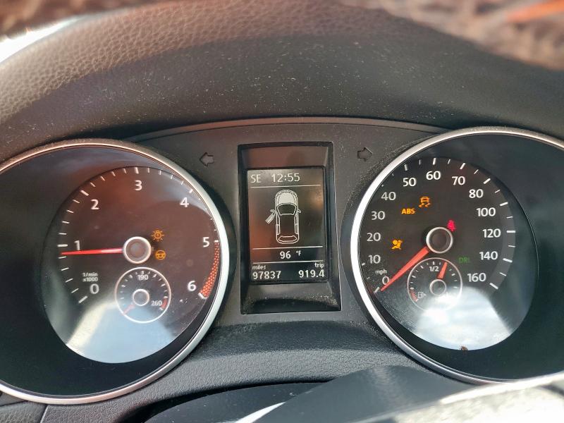 WVWNM7AJ5CW124468 - 2012 VOLKSWAGEN GOLF Gümüş foto 9