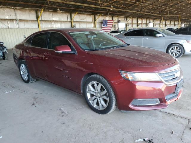 2G1105SA7H9133209 - 2017 CHEVROLET IMPALA LT BURGUNDY photo 4