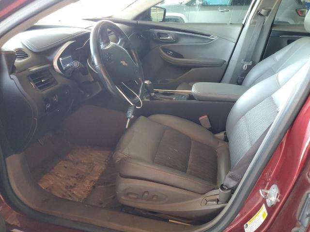 2G1105SA7H9133209 - 2017 CHEVROLET IMPALA LT BURGUNDY photo 7