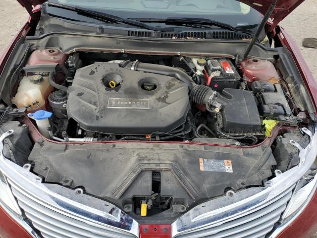 3LN6L2J90DR817898 - 2013 LINCOLN MKZ BURGUNDY photo 11