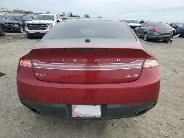 3LN6L2J90DR817898 - 2013 LINCOLN MKZ BURGUNDY photo 6