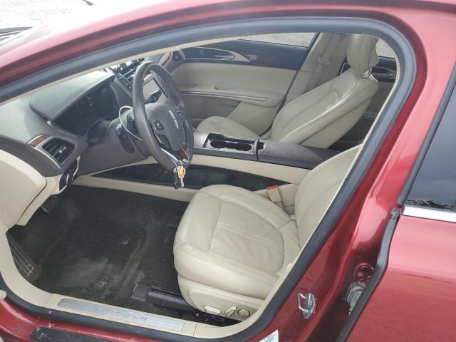 3LN6L2J90DR817898 - 2013 LINCOLN MKZ BURGUNDY photo 7