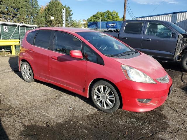 JHMGE8H42AS001130 - 2010 HONDA FIT SPORT 红色 照片 4