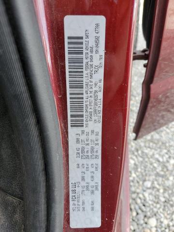 1C6RRFFG6KN826790 - 2019 RAM 1500 BIG HORN/LONE STAR MAROON photo 12