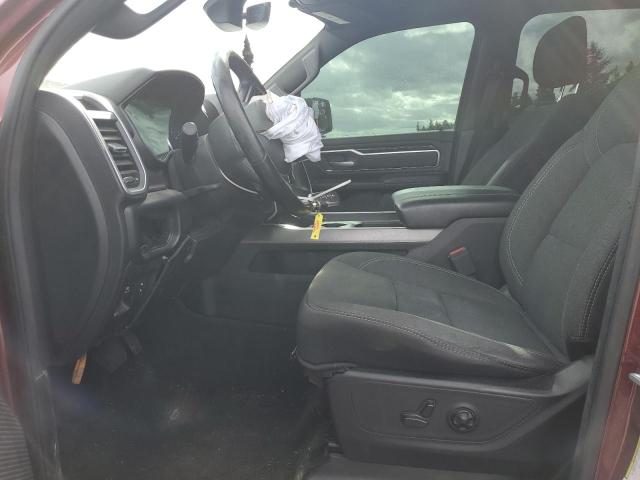 1C6RRFFG6KN826790 - 2019 RAM 1500 BIG HORN/LONE STAR MAROON photo 7