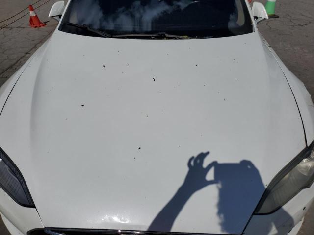 5YJSA1H14EFP60708 - 2014 TESLA MODEL S 白色 照片 11