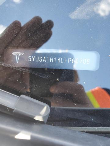 5YJSA1H14EFP60708 - 2014 TESLA MODEL S 白色 照片 12