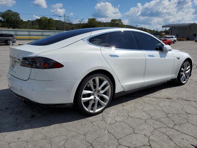 5YJSA1H14EFP60708 - 2014 TESLA MODEL S 白色 照片 3