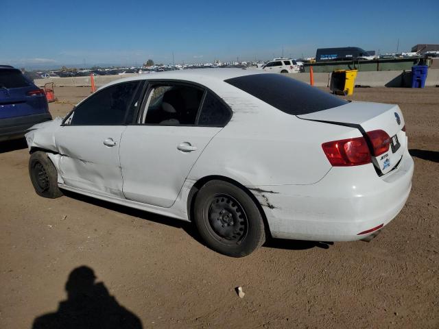 3VW1K7AJXEM442543 - 2014 VOLKSWAGEN JETTA BASE WHITE photo 2