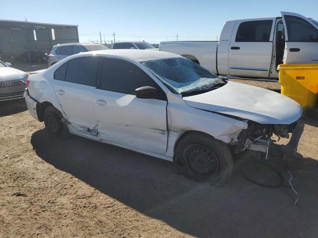 3VW1K7AJXEM442543 - 2014 VOLKSWAGEN JETTA BASE WHITE photo 4