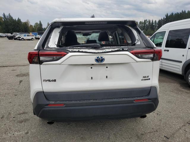 2T3RWRFV4KW037435 - 2019 TOYOTA RAV4 XLE أبيض صورة 6