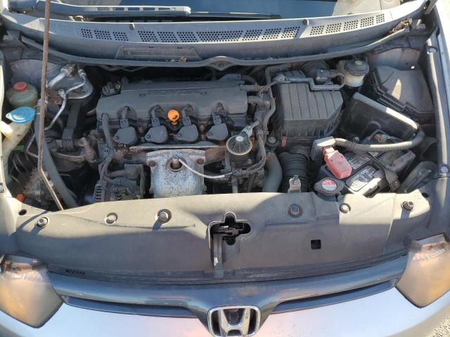 2HGFG12607H517478 - 2007 HONDA CIVIC LX ვერცხლისფერი ფოტო 11