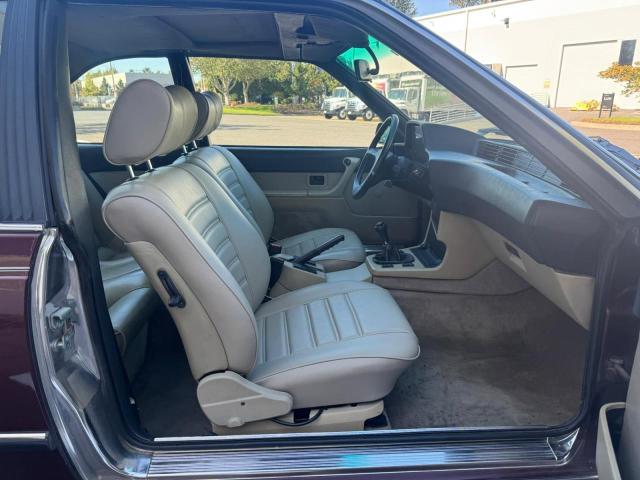 WBAEB7402E6728083 - 1984 BMW 633 CSI BURGUNDY photo 5