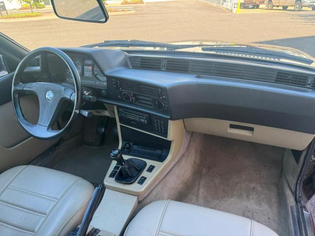 WBAEB7402E6728083 - 1984 BMW 633 CSI BURGUNDY photo 9