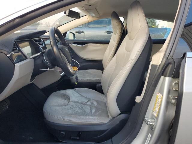 5YJSA1CN5DFP24938 - 2013 TESLA MODEL S SILVER photo 7
