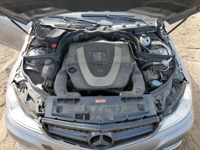 WDDGF8BB1CR235071 - 2012 MERCEDES-BENZ C 300 4MATIC GRAY photo 11