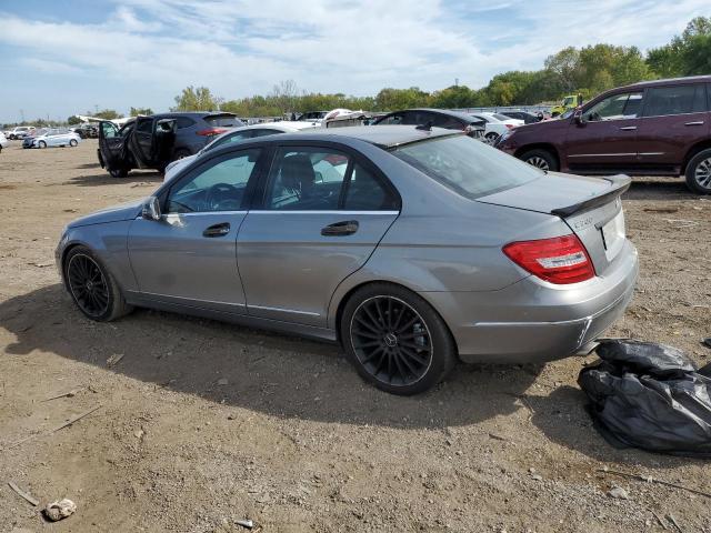WDDGF8BB1CR235071 - 2012 MERCEDES-BENZ C 300 4MATIC GRAY photo 2
