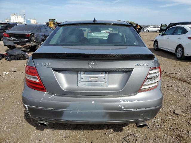 WDDGF8BB1CR235071 - 2012 MERCEDES-BENZ C 300 4MATIC GRAY photo 6